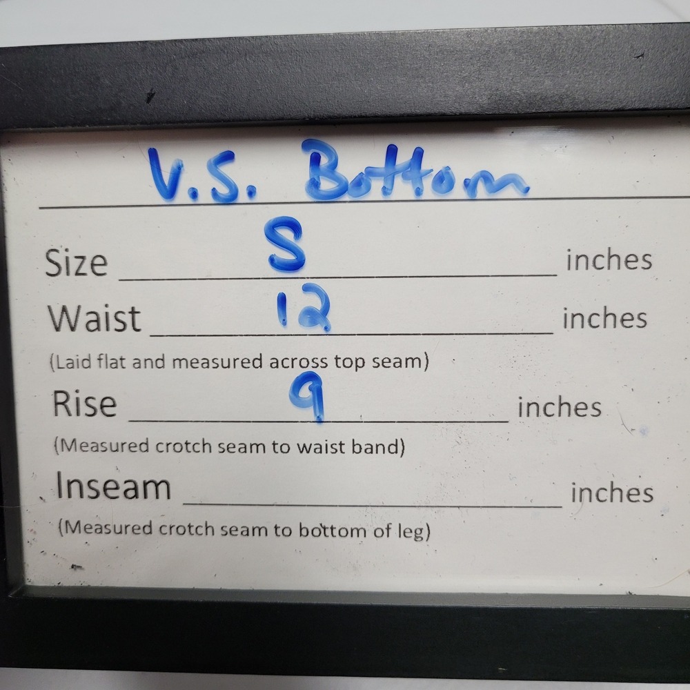 Victoria's Secret‎ Damask Floral Bikini Bottoms Size Small Brown Beige Swimwear - Picture 4 of 4